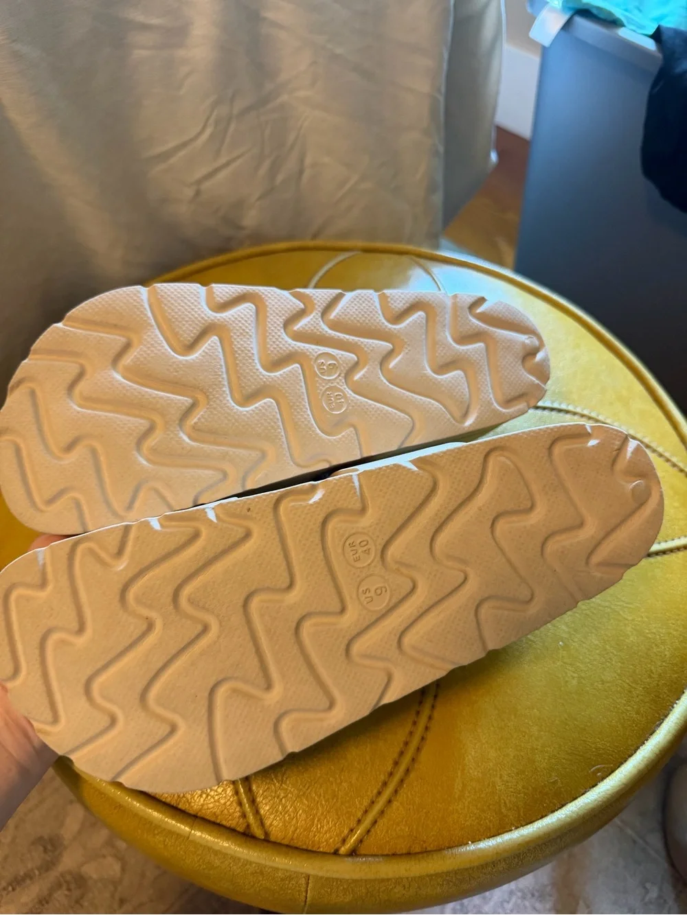Beige Sandal Slides